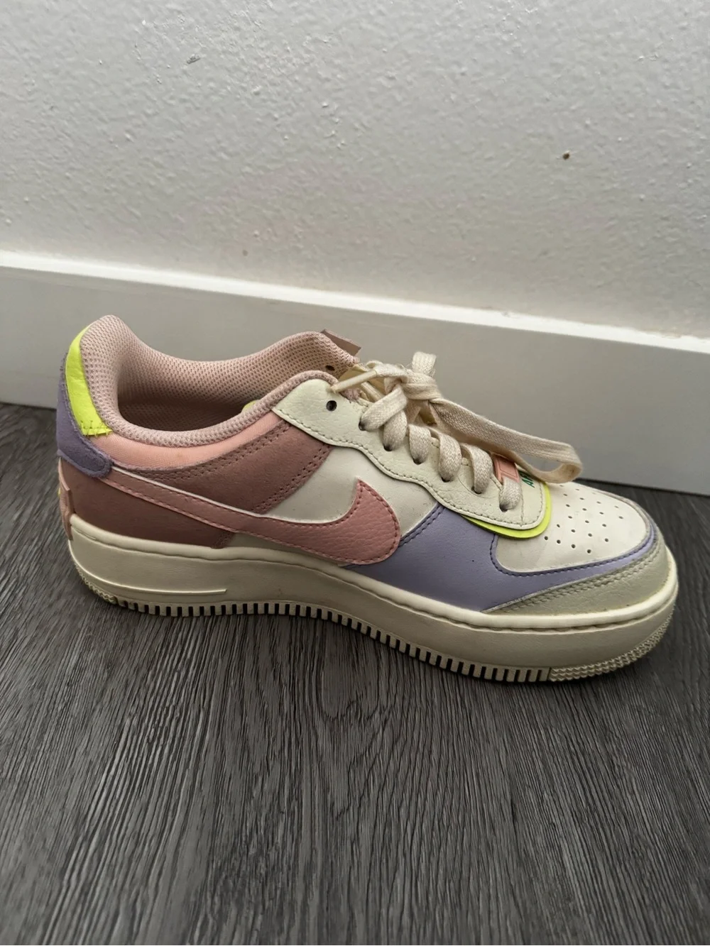 Nike Air Force 1 Shadow Sneaker in Cashmere Size 7